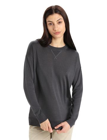 Monsoon Women's Icebreaker Cool-Lite™ Merino Nova Sweater Sweatshirts | USA 1615DFMN